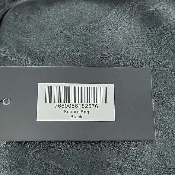 Luna Bags - Square Bag Black - Picture 7 of 7